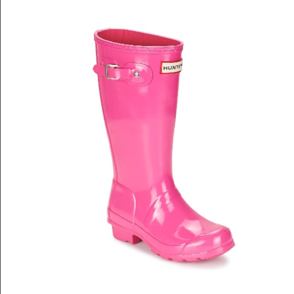 Hunter - Pink Girls Boots